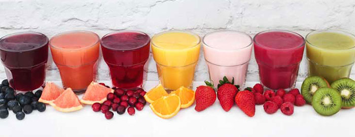 Fruit juice beverages have multiple types