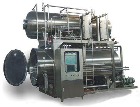 Double baths sterilizing kettle
