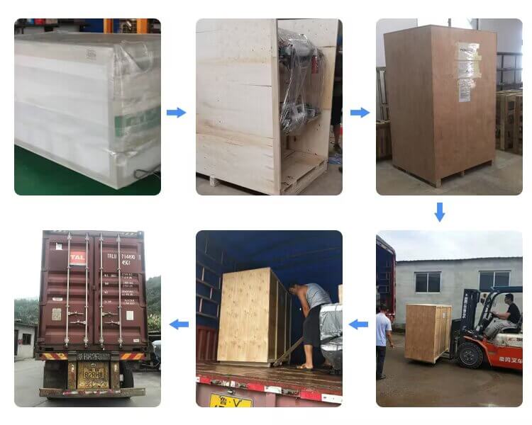 automatic tender coconut cutting machine packing