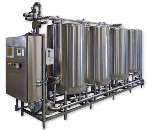 Fruit juice CIP systems 