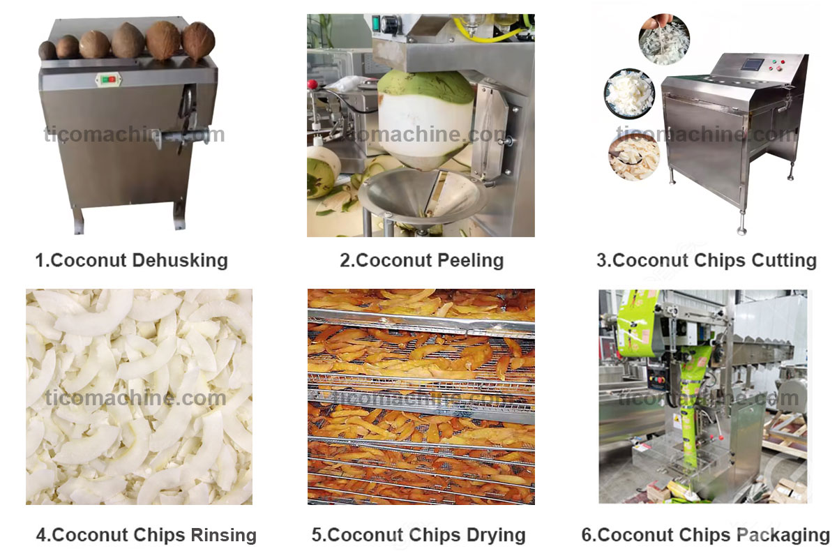 Coconut Chips Drying Production Line