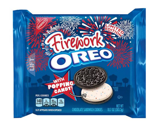 firework oreo