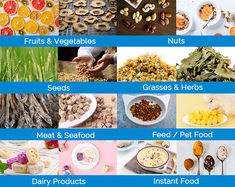 Application of Freeze Dryer
