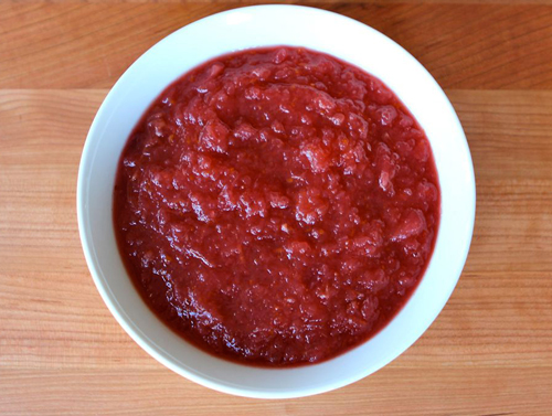 fruit puree