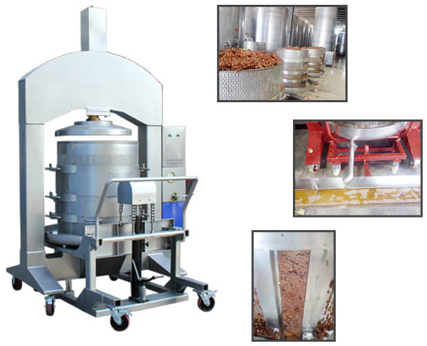 grape wine squeezing machine