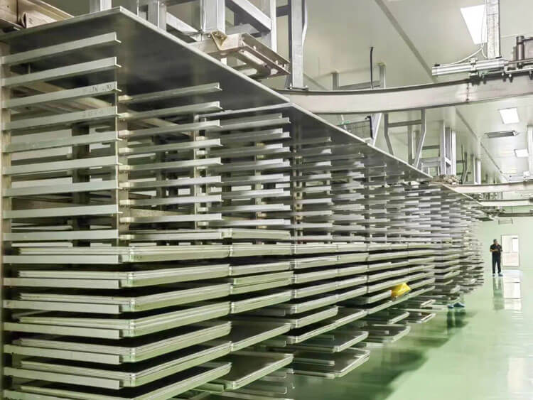 Overhead rail transport system