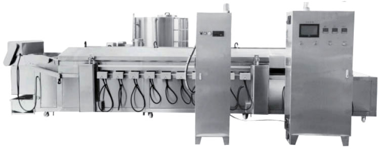 Potato Chips Continuous Frying Machine
