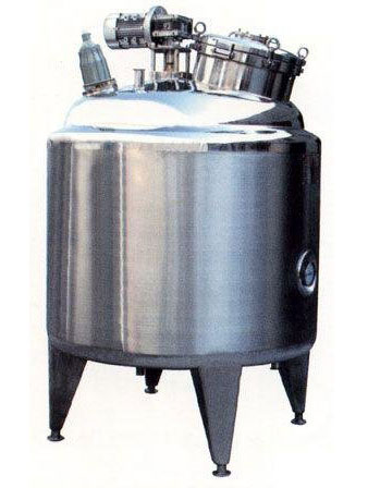 One stainless steel tank