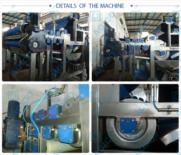 fruit belt press machine details